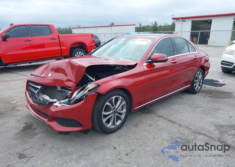 2017 Mercedes-Benz C 300 from USA, damaged, VIN 55SWF4JB3HU229767
